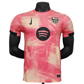Camisa Barcelona 25/26 Edição Especial - Rosa - Versão Jogador
