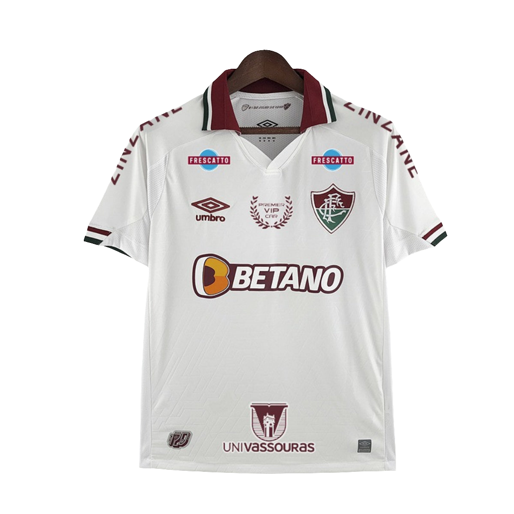 Camisa Fluminense 22/23 II Away - Todos os Patrocínios - Versão Torcedor