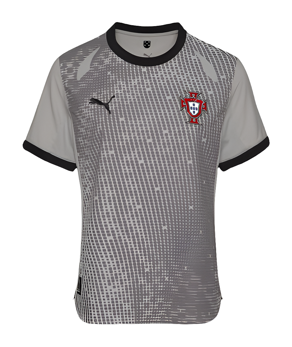 Camisa Portugal 25/26 Goleiro - Cinza - Fan