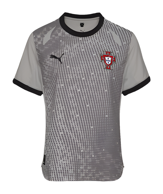 Camisa Portugal 25/26 Goleiro - Cinza - Fan