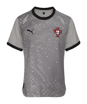 Camisa Portugal 25/26 Goleiro - Cinza - Versão Torcedor