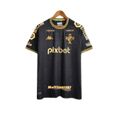 Camisa Vasco 22/23 Goleiro - Preto - Todos os Patrocínios - Versão Torcedor