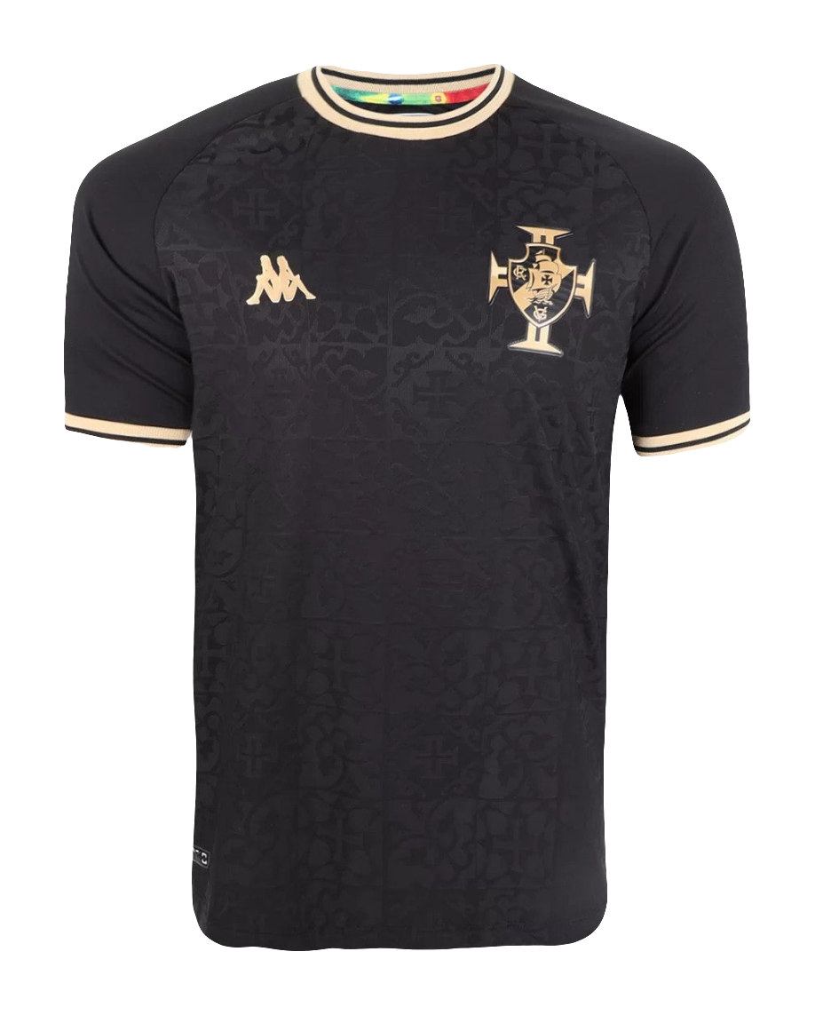 Camisa Vasco 22/23 Goleiro - Preto - Versão Torcedor