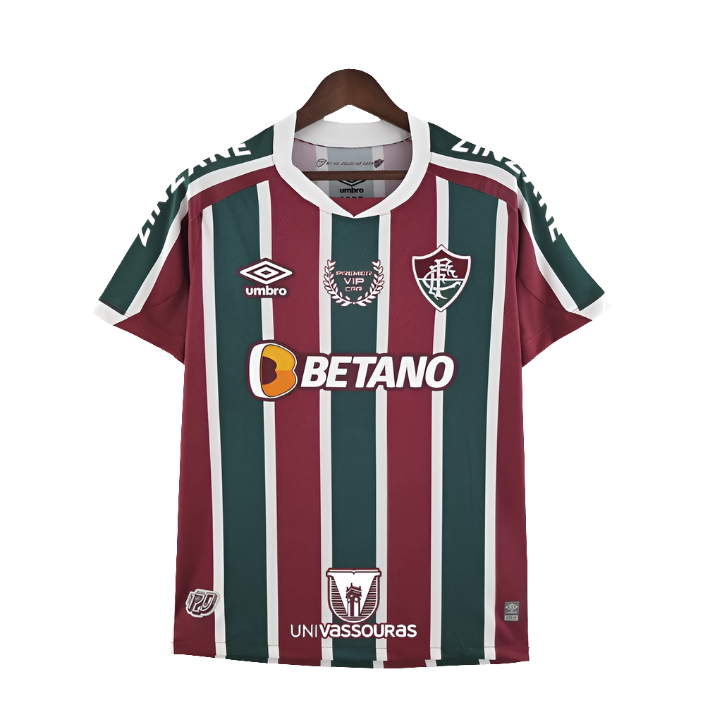 Camisa Fluminense 22/23 I Home - Todos os Patrocínios - Versão Torcedor
