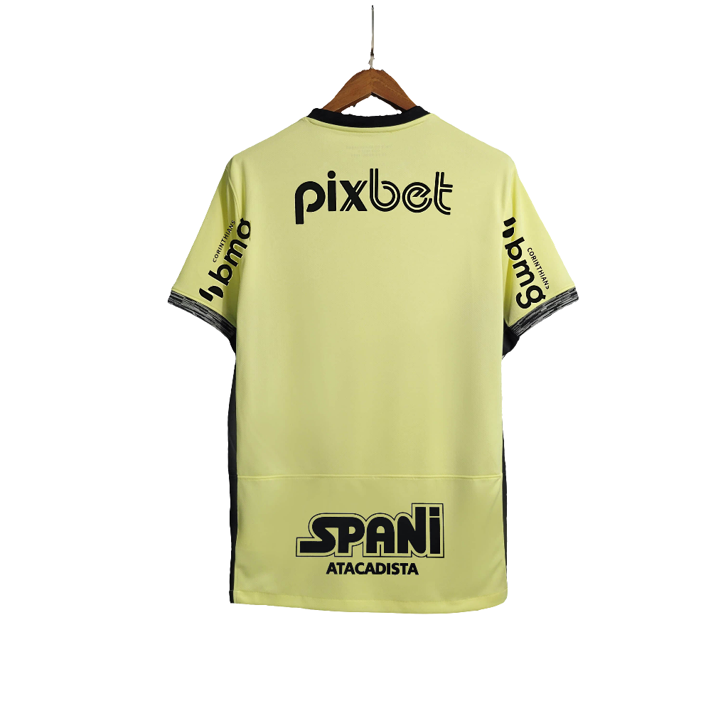 Camisa Corinthians 23/24 III Third - Todos os Patrocínios - Versão Torcedor