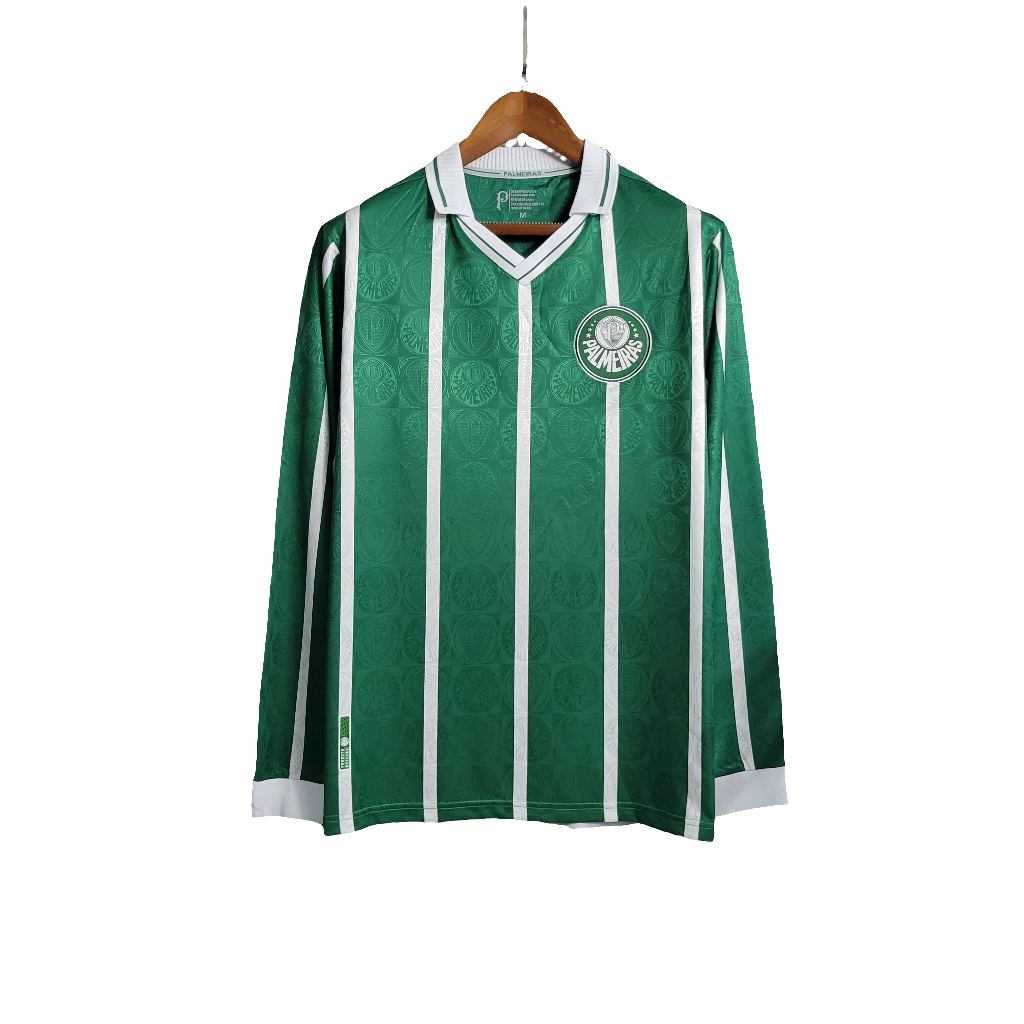 Camisa Palmeiras 1993 I Home - Versão Retrô Manga Longa