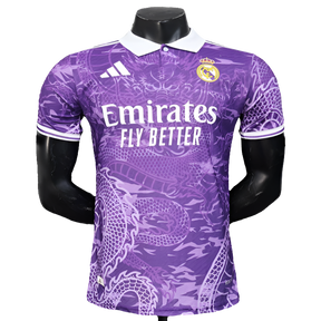 Camisa Real Madrid 25/26 Edição Especial - Roxa - Versão Jogador