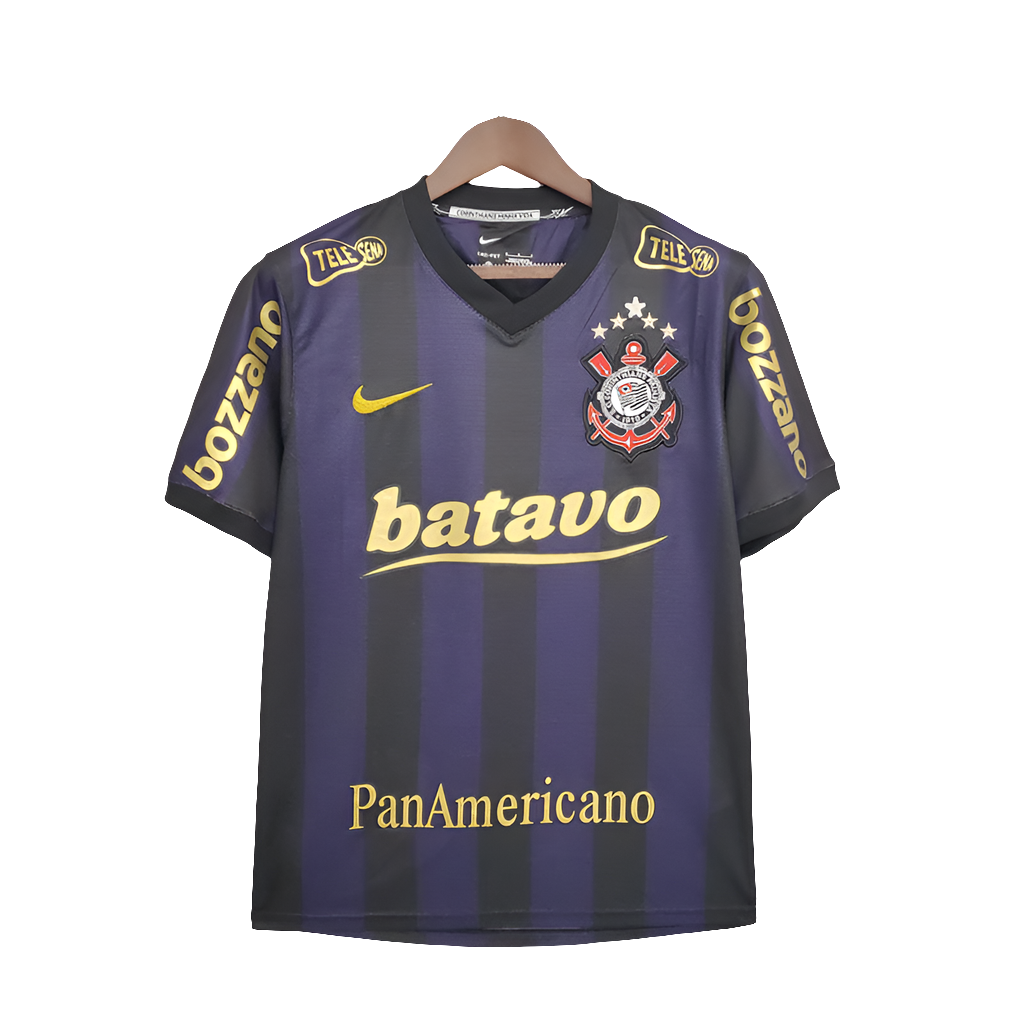 Camisa Corinthians 09/10 II Away - Versão Retrô