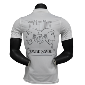 Camisa Barcelona 25/26 Edição Especial - Branca - Versão Jogador