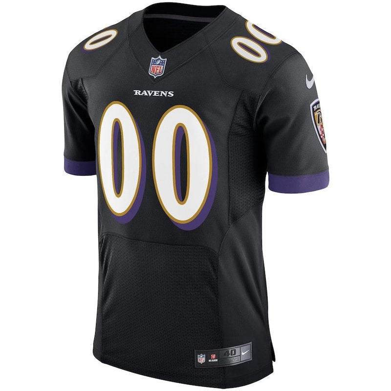 Camisa NFL Baltimore Ravens - Edição Personalizada Speed Machine - Preto