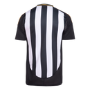 Camisa Atlético Mineiro I 25/26 - Torcedor Adidas Feminina - Preta com listras branca com detalhes em amarelo