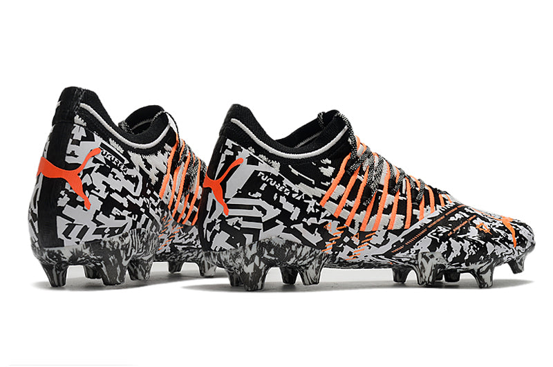 Chuteira de Campo Puma Future Z 1.3 Teazer FG - Cinza/Preto/Laranja