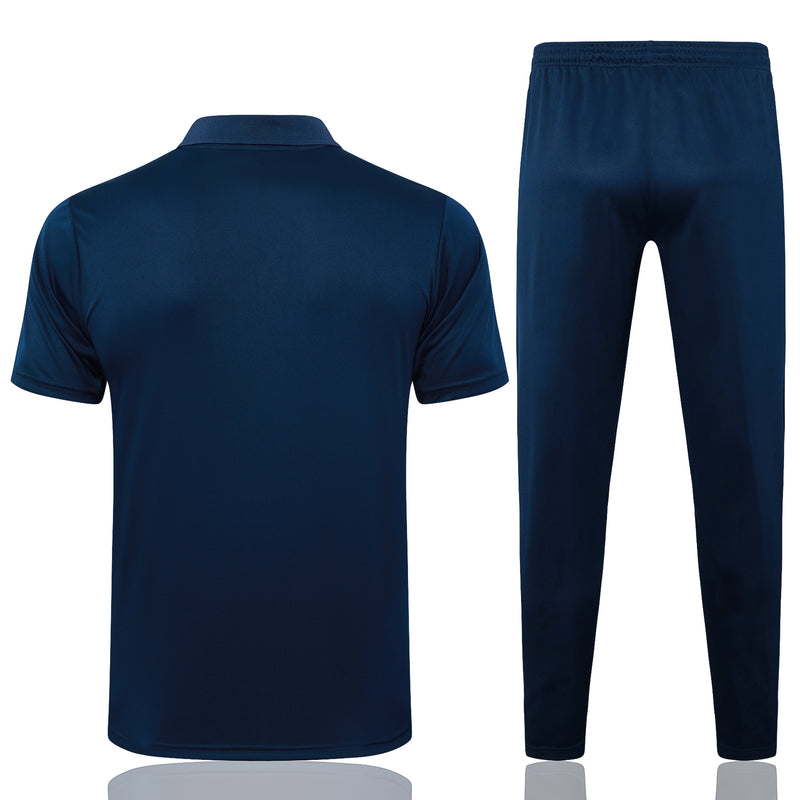 Conjunto São Paulo Polo 24/25 - Masculino New Balance - Azul