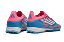 Chuteiras de futebol adidas F50 Pro TF - Azul/Rosa
