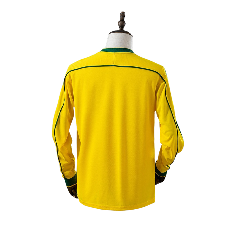 Camisa Do Brasil l Retrô 1998 Manga Longa - Torcedor Masculina