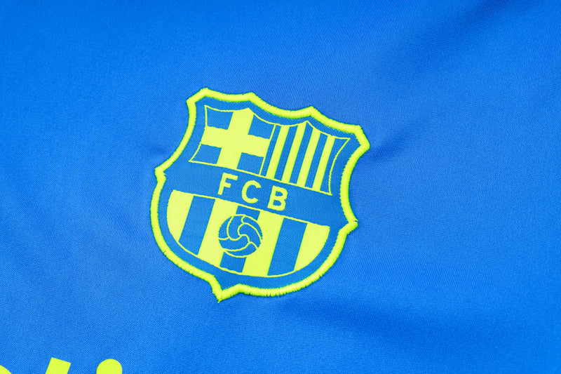 Conjunto Barcelona Treino Camisa manga curta + short 24/25 - Masculino Nike - Azul