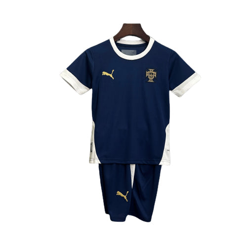 Conjunto Infantil - Portugal 25/26 Treino - Azul Marinho