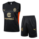 Conjunto Milan Treino Camisa Regata + short 24/25 - Masculino Puma - Preto