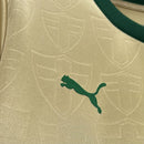 Camisa Palmeiras III 24/25 - Torcedor Puma Feminina - Dourada com detalhes em verde