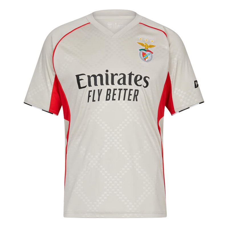 Camisa Benfica II 25/26 - Torcedor Adidas Masculina - Bege