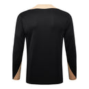 Conjunto Barcelona Treino 24/25 - Masculino Nike - Preto (ombros amarelados)