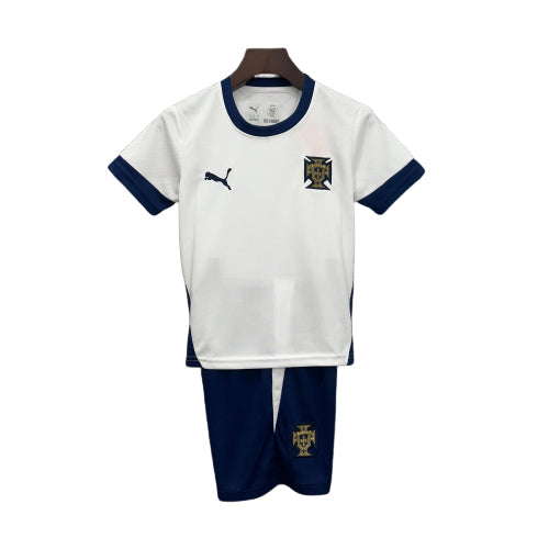 Conjunto Infantil - Portugal 25/26 Treino - Branco