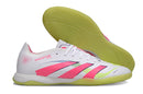 Chuteira de Futsal Adidas Predator Elite IC - Branco com rosa