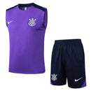 Conjunto Do Timão Treino 24/25 - Masculino Adidas - Roxo