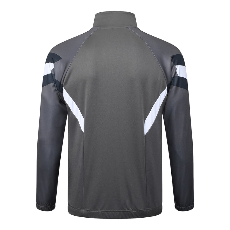 Conjunto Real Madrid Treino 24/25 - Masculino Adidas - cinza escuro