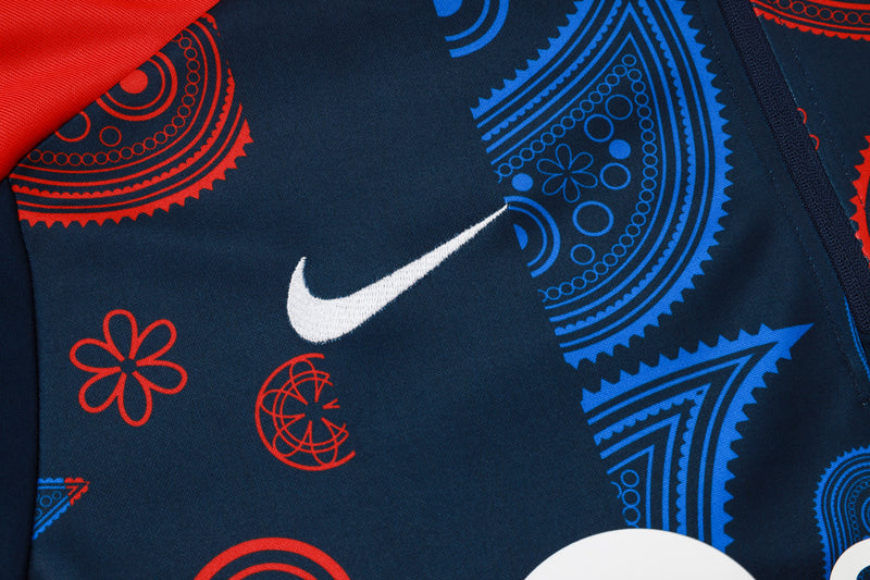 Conjunto Barcelona Treino 24/25 - Masculino Nike - Azul Royal