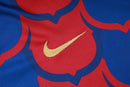 Barcelona Training Set Short Sleeve Shirt + Shorts 24/25 - Men's Nike - Red and Blue