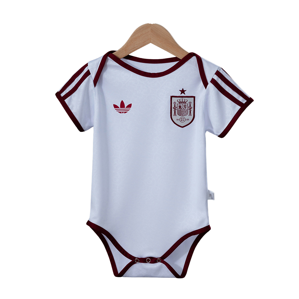 Body para Bebê Da Espanha ll Visitante - copa do mundo 2026