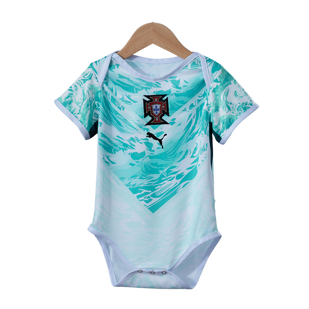 Body para Bebê De Portugal ll Visitante - copa do mundo 2026