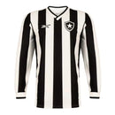 Camisa Botafogo I Manga Longa 24/25 - Torcedor Reebok Masculina - Preta e branca