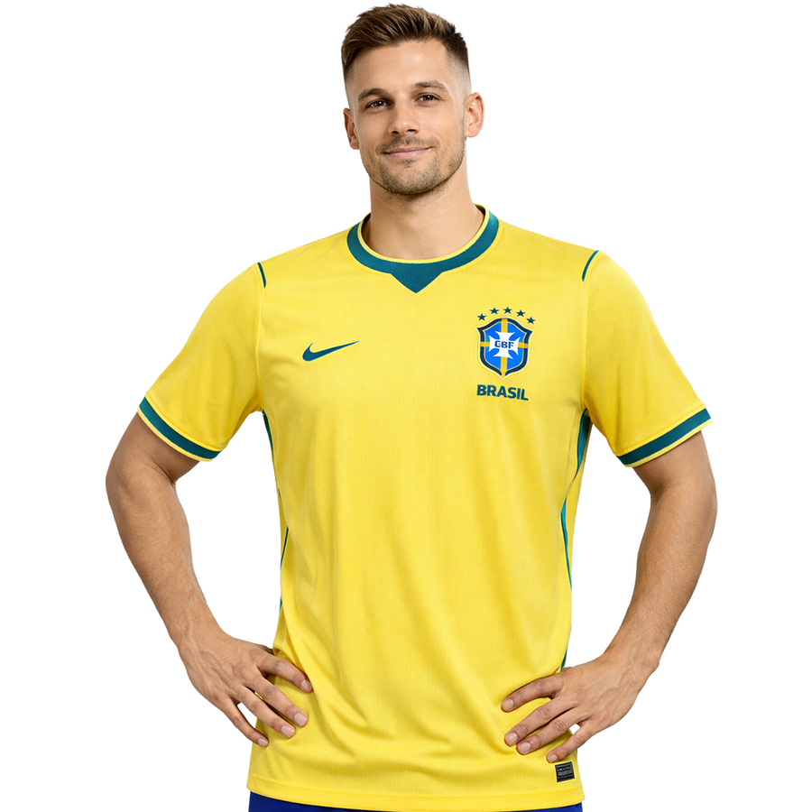 Camisa Brasil 2026 I Home - Versão Torcedor