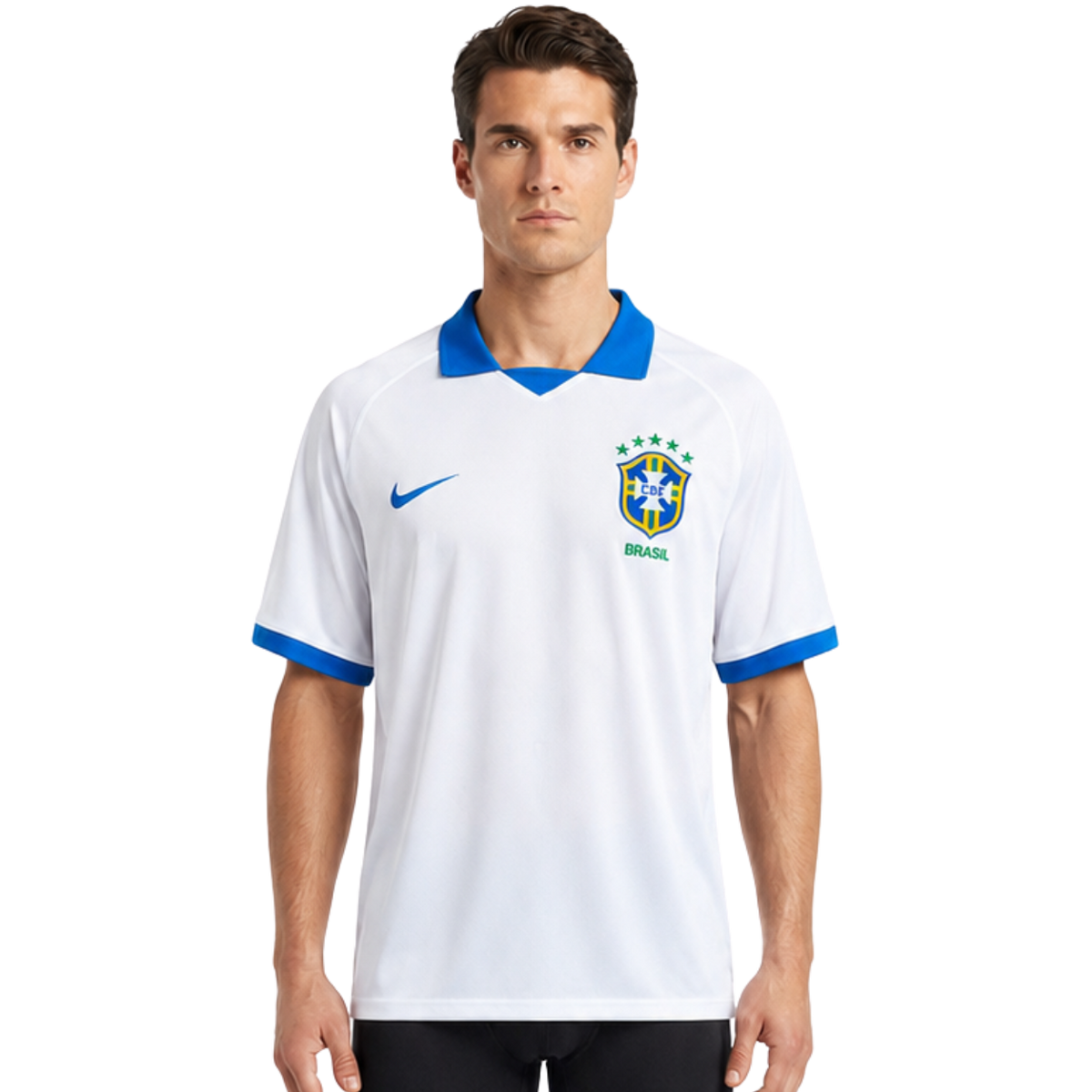 Camisa Brasil 2019 Il Away - Versão Retrô - Branca