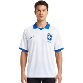 Camisa Brasil 2019 Il Away - Versão Retrô - Branca