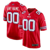 Camisa NFL Buffalo Bills - Versão Alternativa de Jogo - Vermelho
