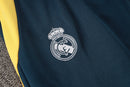 Conjunto Real Madrid Treino 24/25 - Masculino Adidas -  Branco e azul