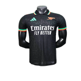 Camisa Arsenal 25/26 Treino - Preta - Versão Jogador