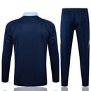 Conjunto Real Madrid Treino 24/25 - Masculino Adidas -  azul (gola azul claro)
