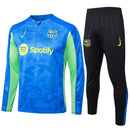 Conjunto Barcelona Treino 24/25 - Masculino Nike - Verde Fluorescente