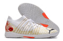 Chuteiras de futebol Puma Future Z 1.3 Teazer IC - Branco/Laranja