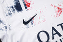 Conjunto Paris Saint-Germain Treino Camisa manga curta + short 24/25 - Masculino Nike - Branco