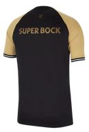 Camisa Sporting CP III 23/24 - Torcedor Nike Masculina - Preta com detalhes em dourado