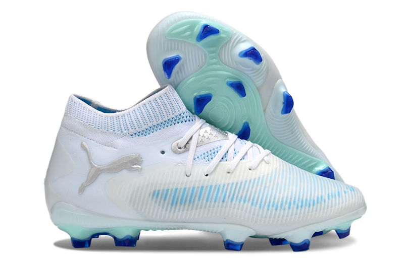 Chuteira de Campo Puma Future 8 Ultimate FG - Branco azulado