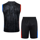 Conjunto Paris Saint-Germain Treino Camisa Regata + short 24/25 - Masculino Nike - vermelho e azul