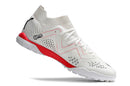 Chuteiras de futebol Puma Future X Powercat Tokyo Match TF - Branco/Vermelho