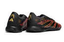 Chuteira de Futsal Adidas Predator Elite IC - Preto com detalhes laranjado