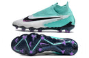 Chuteira de Campo NIKE PHANTOM GX ELITE DF Link FG - Branco/Azul agua